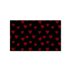 Small Cute Hearts  Sticker Rectangular (100 Pack)