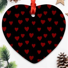 Small Cute Hearts  Heart Ornament (two Sides)