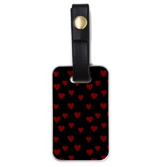 Small Cute Hearts  Luggage Tag (one Side)