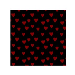 Small Cute Hearts  Square Satin Scarf (30  X 30 )