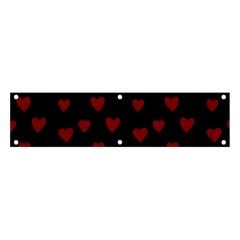 Small Cute Hearts  Banner And Sign 4  X 1  by ConteMonfrey