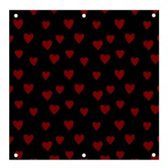 Small Cute Hearts  Banner And Sign 4  X 4  by ConteMonfrey