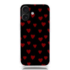 Small Cute Hearts  Iphone 16 Tpu Uv Print Case