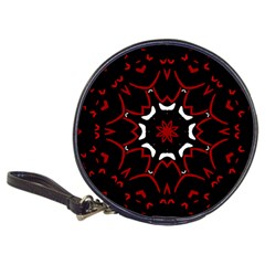 Red Shapes Mandala   Classic 20-cd Wallets