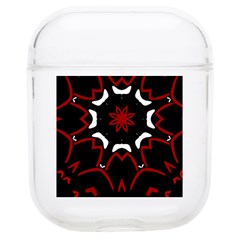 Red Shapes Mandala   Soft Tpu Airpods 1/2 Case