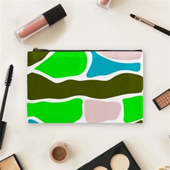 Geometric Bricks    Cosmetic Bag (medium)