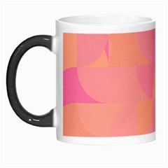 Geometric Pink Ocean  Morph Mug