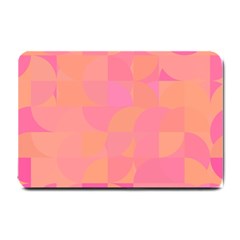 Geometric Pink Ocean  Small Doormat by ConteMonfrey