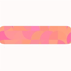 Geometric Pink Ocean  Large Bar Mat