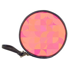 Geometric Pink Ocean  Classic 20-cd Wallets