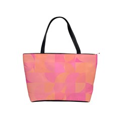 Geometric Pink Ocean  Classic Shoulder Handbag by ConteMonfrey