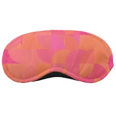 Geometric Pink Ocean  Sleep Mask