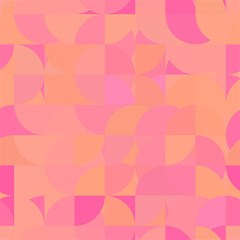 Geometric Pink Ocean  Play Mat (rectangle) by ConteMonfrey