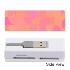 Geometric Pink Ocean  Memory Card Reader (stick)