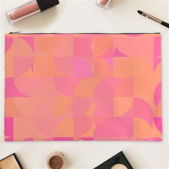 Geometric Pink Ocean  Cosmetic Bag (xxl) by ConteMonfrey