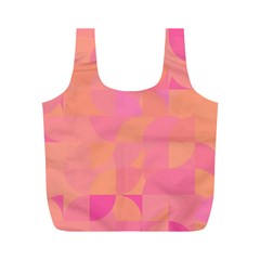 Geometric Pink Ocean  Full Print Recycle Bag (m) by ConteMonfrey