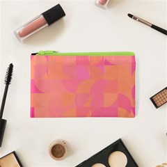 Geometric Pink Ocean  Cosmetic Bag (xs) by ConteMonfrey