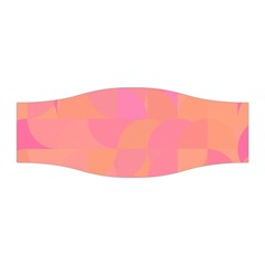 Geometric Pink Ocean  Stretchable Headband