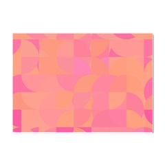 Geometric Pink Ocean  Crystal Sticker (a4) by ConteMonfrey