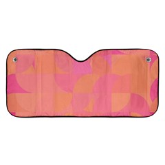 Geometric Pink Ocean  Car Windshield Sunshade by ConteMonfrey