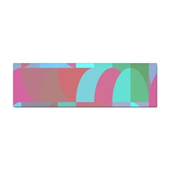 Geometric Ocean Purple Blue Pink Sticker Bumper (10 Pack)