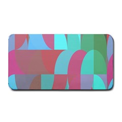 Geometric Ocean Purple Blue Pink Medium Bar Mat