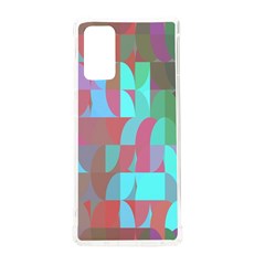 Geometric Ocean Purple Blue Pink Samsung Galaxy Note 20 Tpu Uv Case