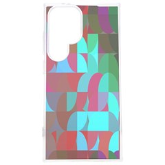 Geometric Ocean Purple Blue Pink Samsung Galaxy S24 Plus 6 7 Inch Tpu Uv Case