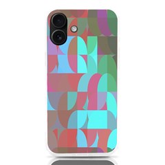 Geometric Ocean Purple Blue Pink Iphone 16 Plus Tpu Uv Print Case