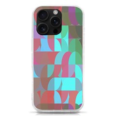 Geometric Ocean Purple Blue Pink Iphone 16 Pro Tpu Uv Print Case by ConteMonfrey