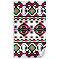 Ukrainian Folk Seamless Pattern Ethnic Ornament Border Element Traditional Canvas 40  X 72 