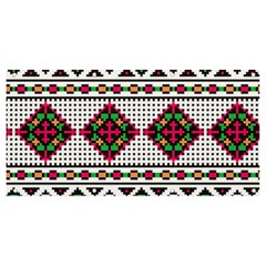 Ukrainian Folk Seamless Pattern Ethnic Ornament Border Element Traditional Banner And Sign 8  X 4 