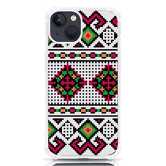 Ukrainian Folk Seamless Pattern Ethnic Ornament Border Element Traditional Iphone 13 Tpu Uv Print Case