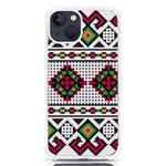 Ukrainian Folk Seamless Pattern Ethnic Ornament Border Element Traditional iPhone 13 TPU UV Print Case Front