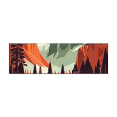 Mountains Sticker (bumper)