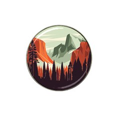 Mountains Hat Clip Ball Marker (4 Pack)