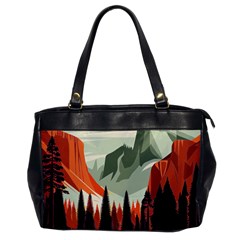 Mountains Oversize Office Handbag by Salmanaz77