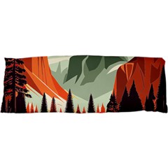 Mountains 17 x47  Body Pillow Case Dakimakura (two Sides) by Salmanaz77