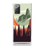 Mountains Samsung Galaxy Note 20 TPU UV Case Front