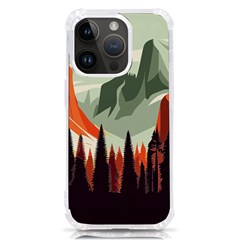 Mountains Iphone 14 Pro Tpu Uv Print Case