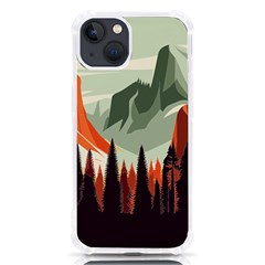 Mountains Iphone 13 Tpu Uv Print Case