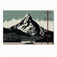 Mountains Postcard 4 x 6  (pkg Of 10)