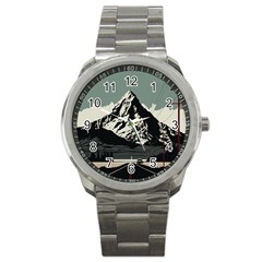 Mountains Sport Metal Watch by Salmanaz77