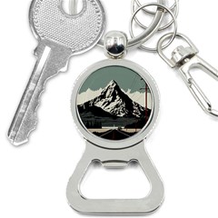 Mountains Bottle Opener Key Chain