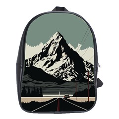 Mountains School Bag (large)