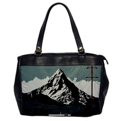 Mountains Oversize Office Handbag by Salmanaz77