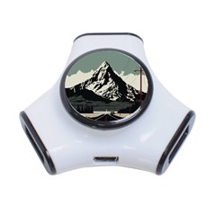 Mountains 3-port Usb Hub