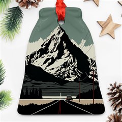 Mountains Bell Ornament (two Sides)