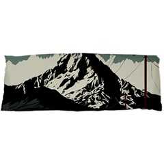 Mountains 15 x40  Body Pillow Case Dakimakura (two Sides) by Salmanaz77