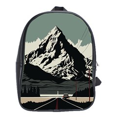 Mountains School Bag (xl)